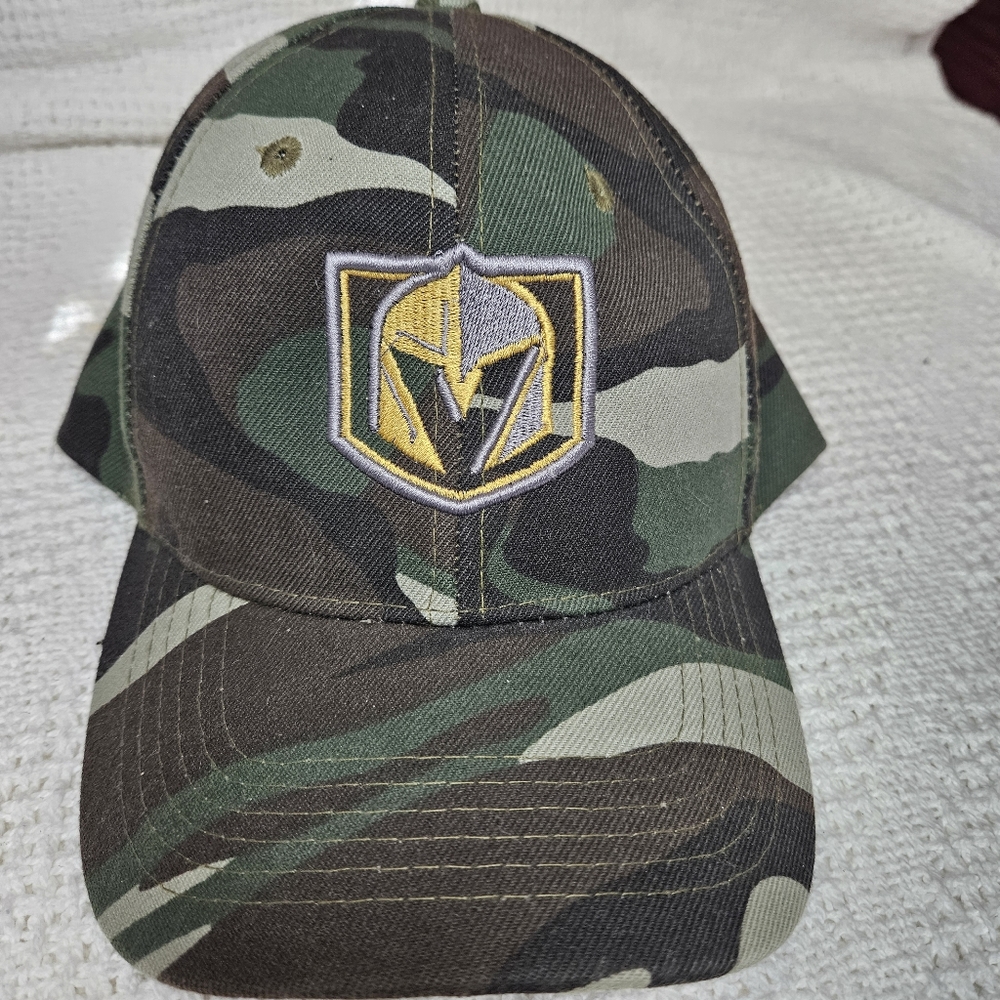 Las Vegas Golden Knights Adjustable Cap Hat CAMO VGK